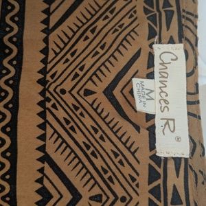 Tribal pattern dress